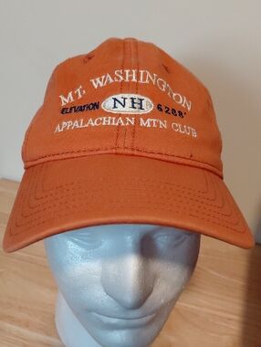 Mt. Washington Orange Baseball Cap
